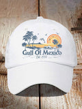 Gulf Of Mexico Print Baseball Cap