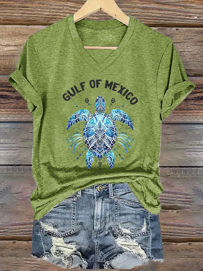 Women's Gulf of Mexico Print T-shirt