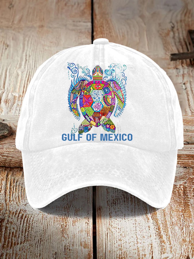 Unisex Gulf Of Mexico Print Hat