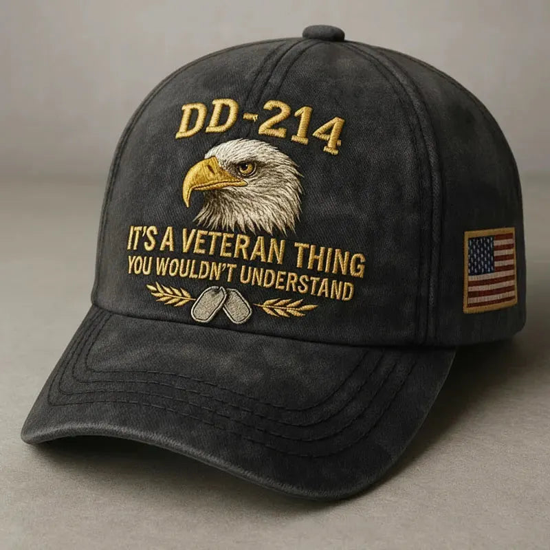 Embroidered DD214 US 250th Anniversary Cap