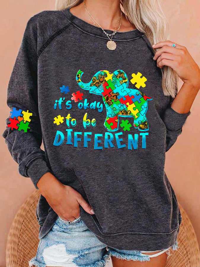 Women's It's Ok To Be Different Sweatshirt