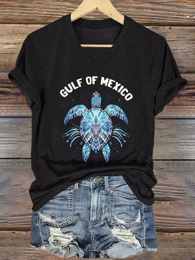 Women's Gulf of Mexico Print T-shirt