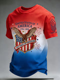 Men's American 250th Anniversary Print Casual Top