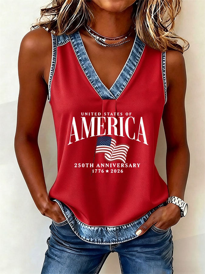 Women's Casual Printed Vest