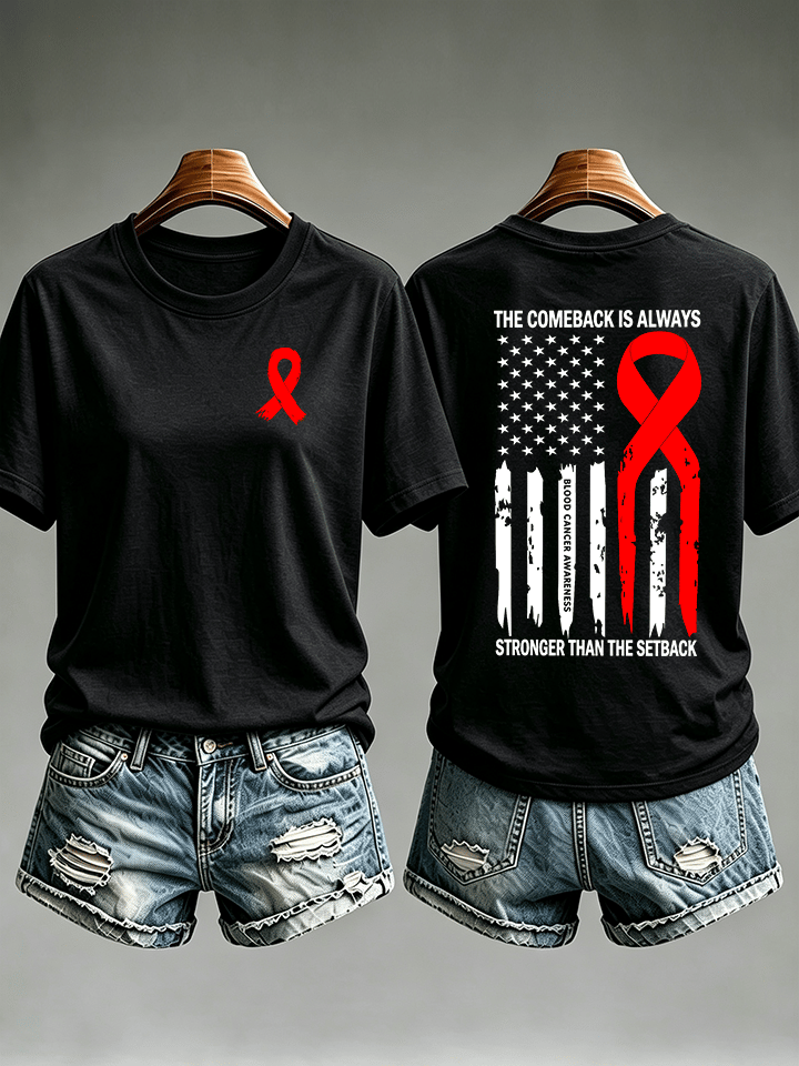 Women's THE COMEBACK IS ALWAYS Print T-Shirt