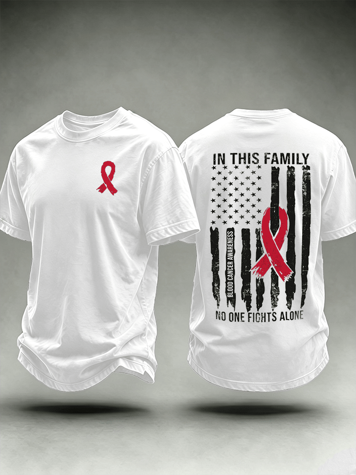 Men's Blood Cancer Awareness Shirt