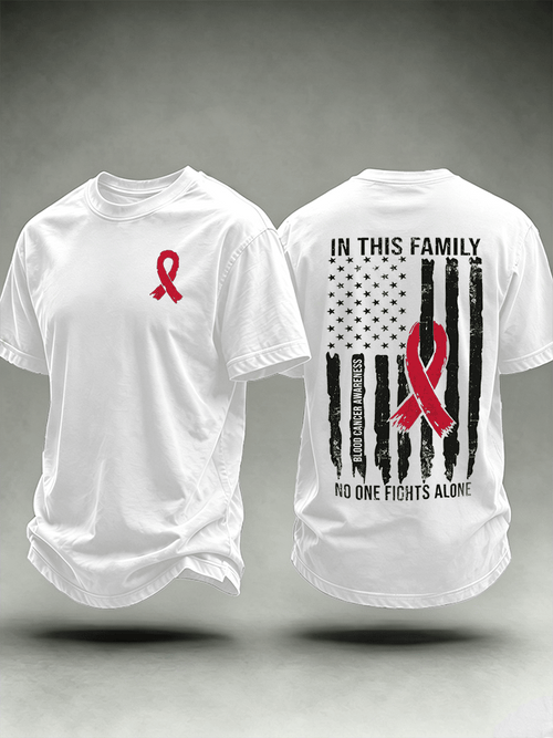 Men's Blood Cancer Awareness Shirt