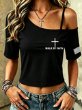 American 250th Anniversary Faith Design Women's T-shirt