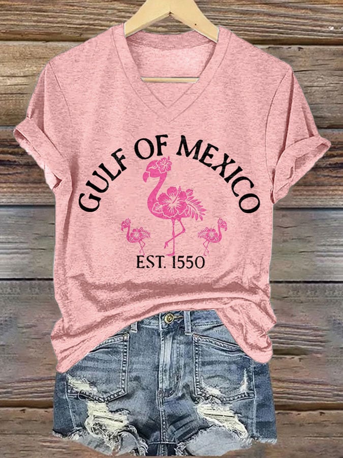 Women's Gulf Of Mexico Printed T-Shirt