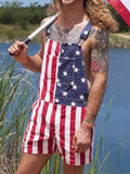 Men's Retro Independence Day Overalls