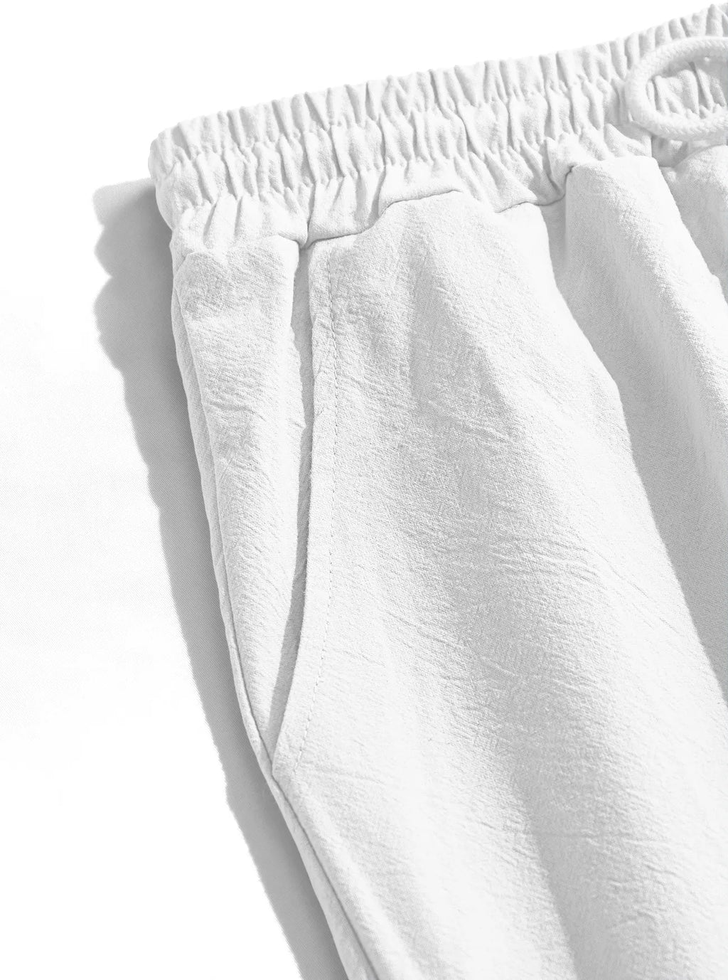 Men's Lightweight Loose-Fit Linen Shorts