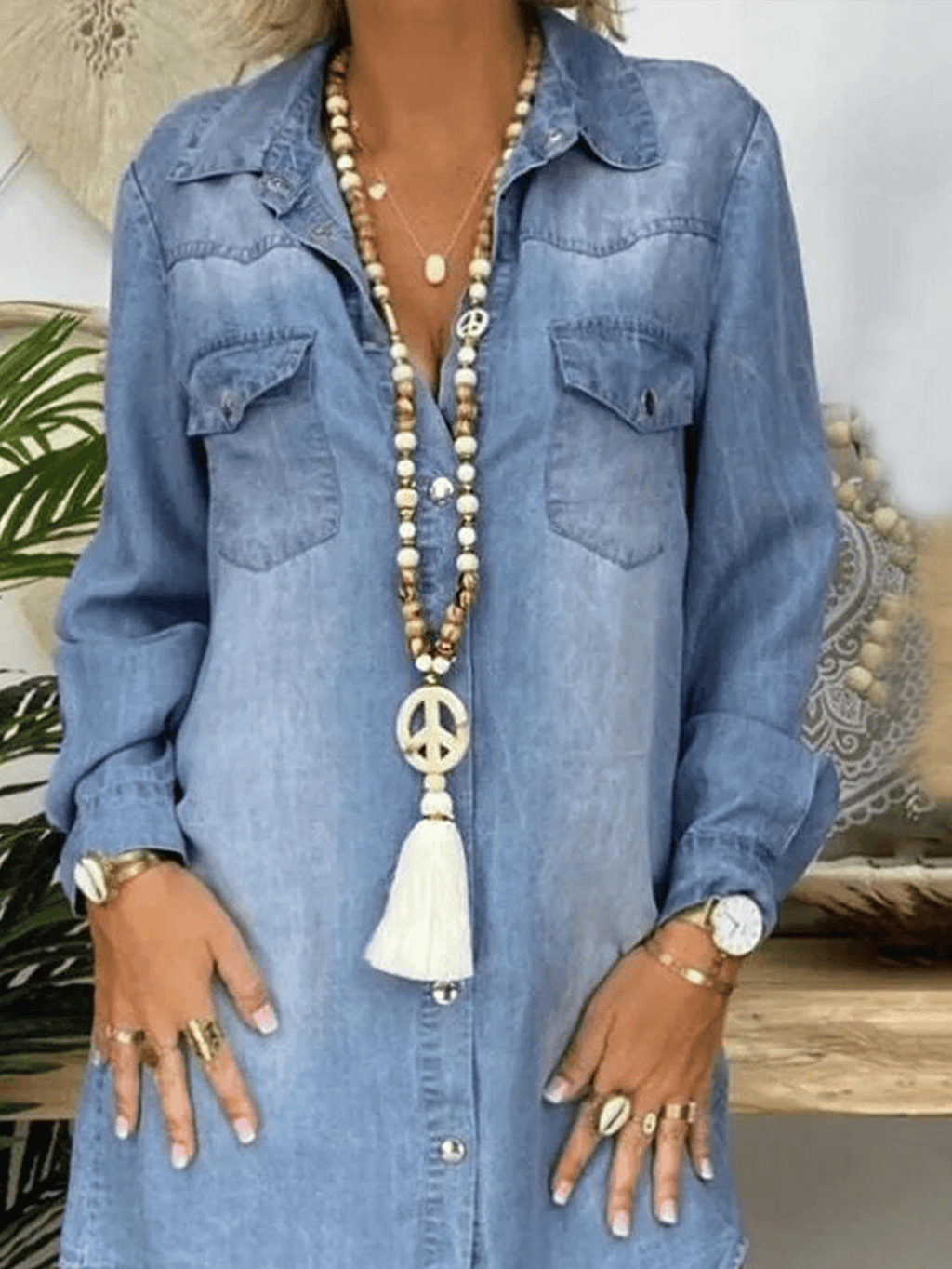 Women's Boho Tassel Necklace