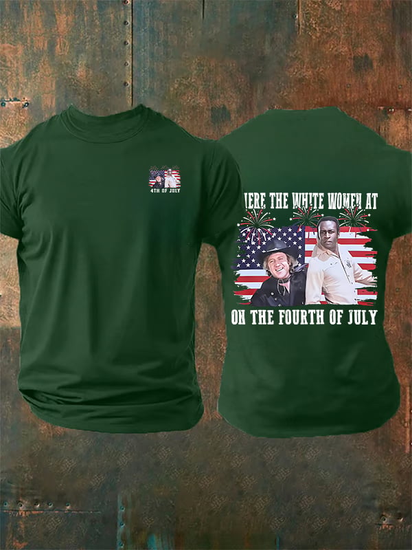 Men's ON THE FOURTH OF JULY Print T-Shirt