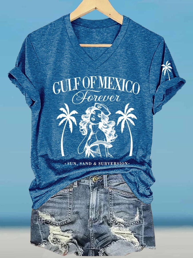 Women's Gulf Of Mexico Printed T-Shirt