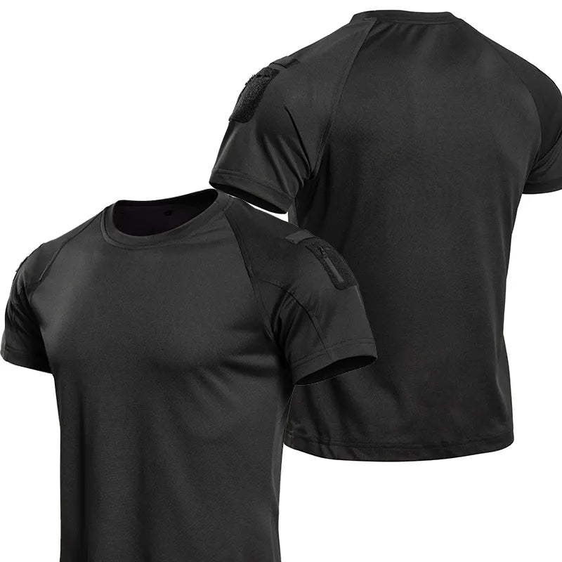 Men's Tactical T-Shirts Short Sleeve Raglan