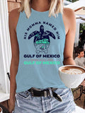 Women's Gulf of Mexico Crew Neck Tank Top