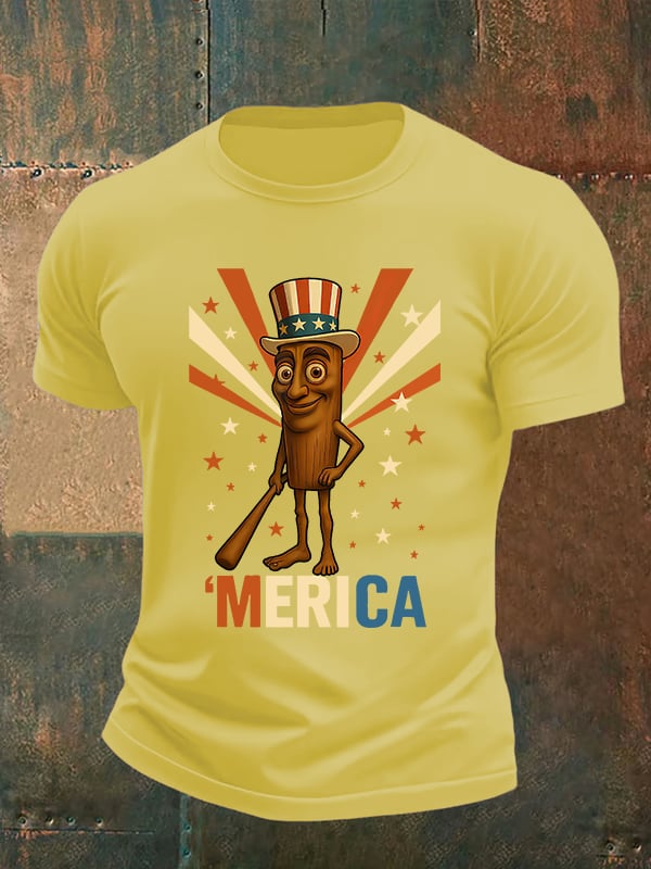 Men's MERICA Print T-Shirt