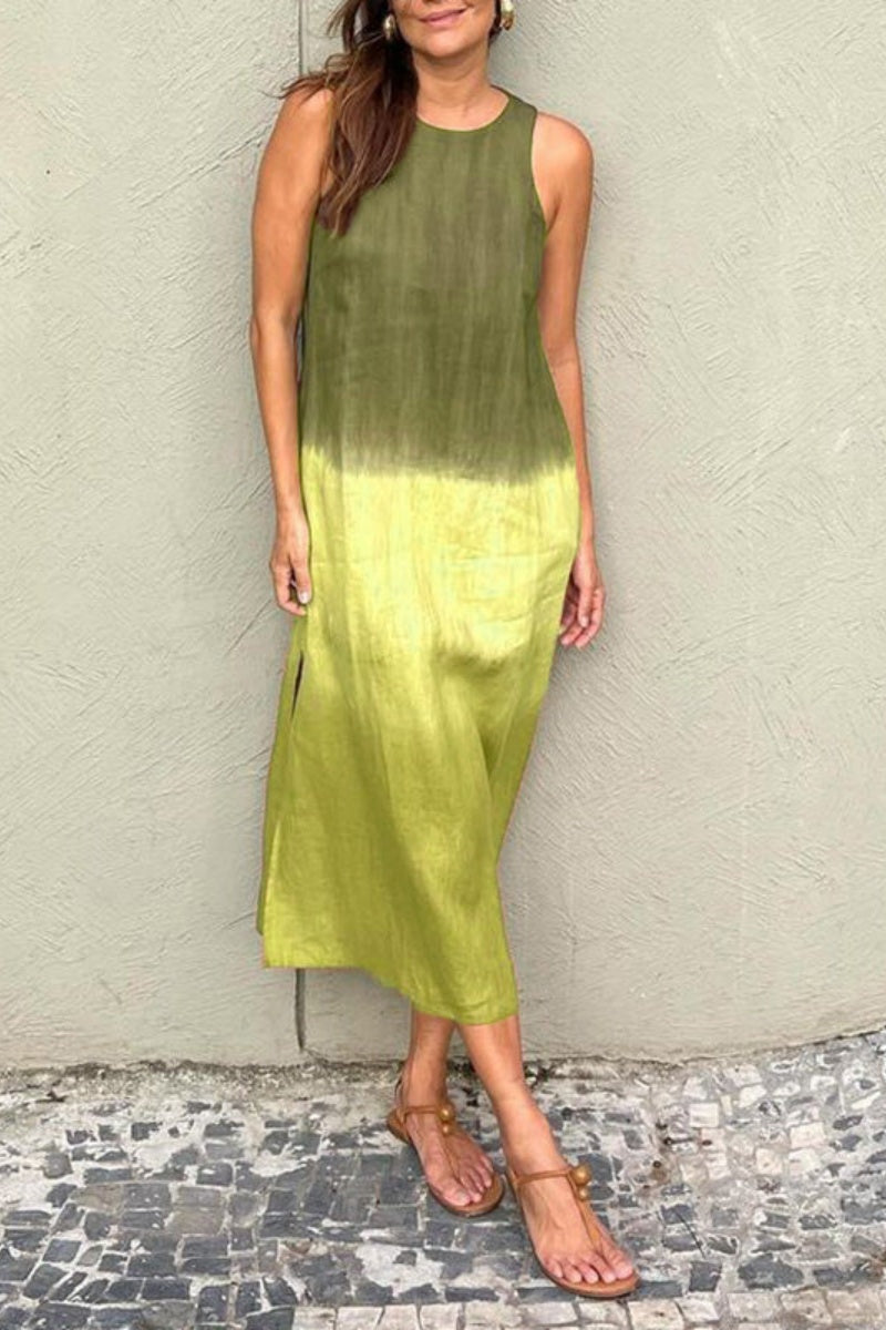 Nova Straight-cut Midi Dress