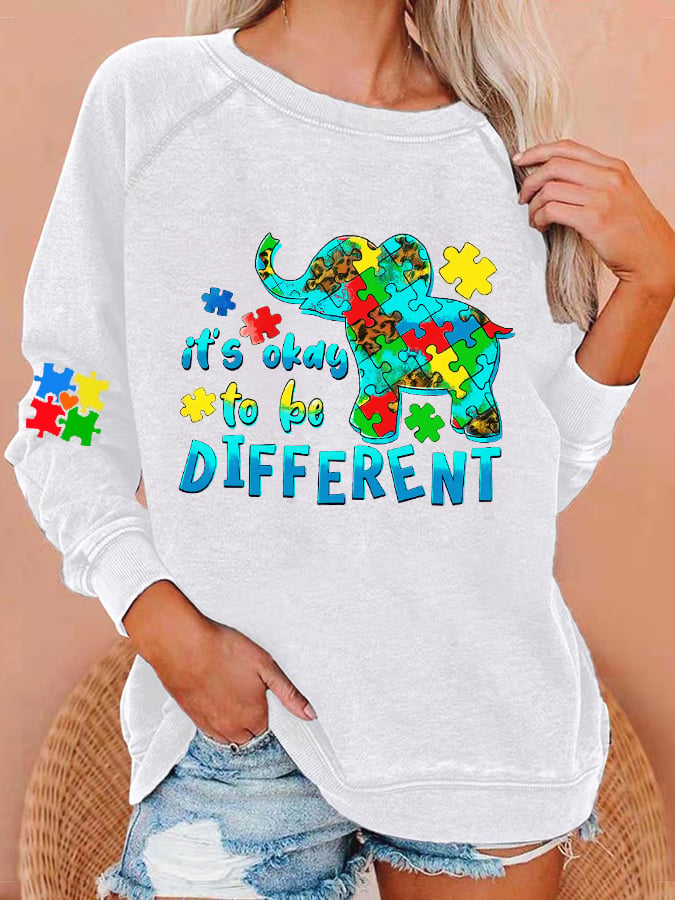 Women's It's Ok To Be Different Sweatshirt