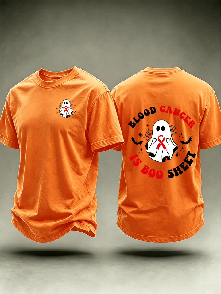 Men's BLOOD CANCER Print T-Shirt