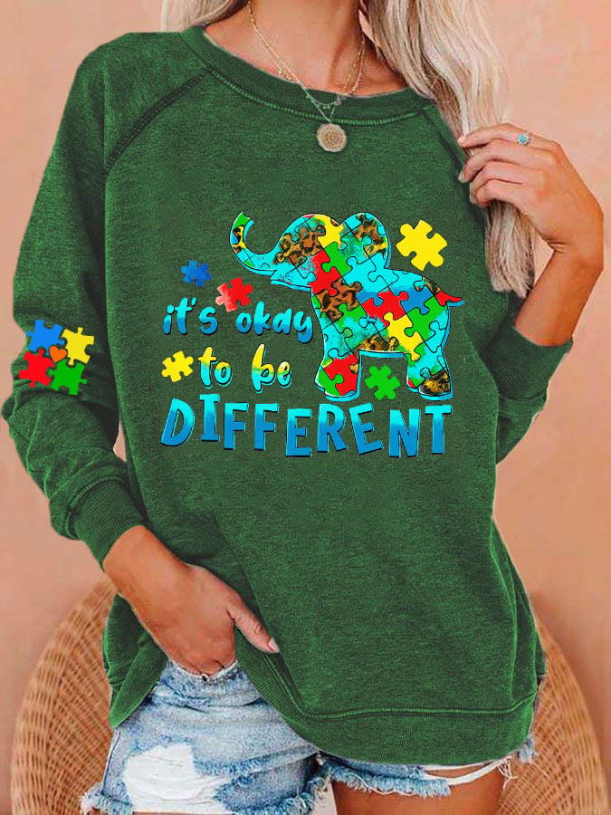 Women's It's Ok To Be Different Sweatshirt