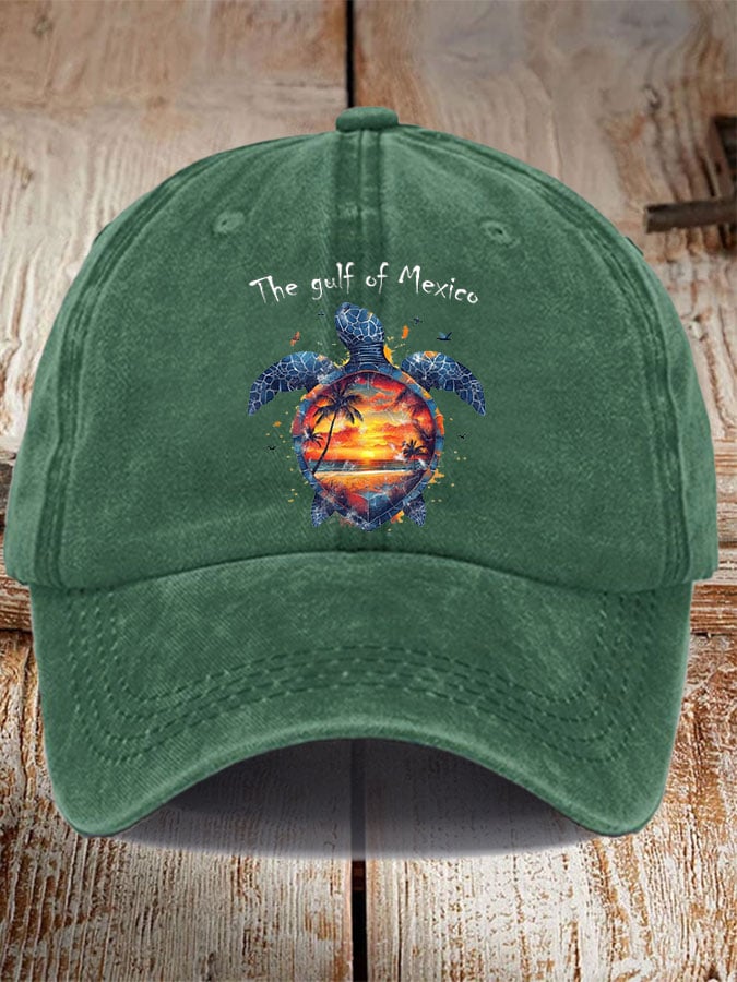 Unisex Gulf Of Mexico Print Hat