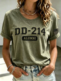 Women's Veteran Pride DD-214 Printed T-shirt