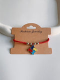 Contrast Color Irregular Puzzle Autism Bracelet