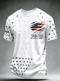 Men's 250th Anniversary Independence Day Art Printed Casual T-shirt
