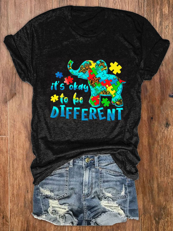 Women's It's Ok To Be Different Short Sleeve T-Shirt