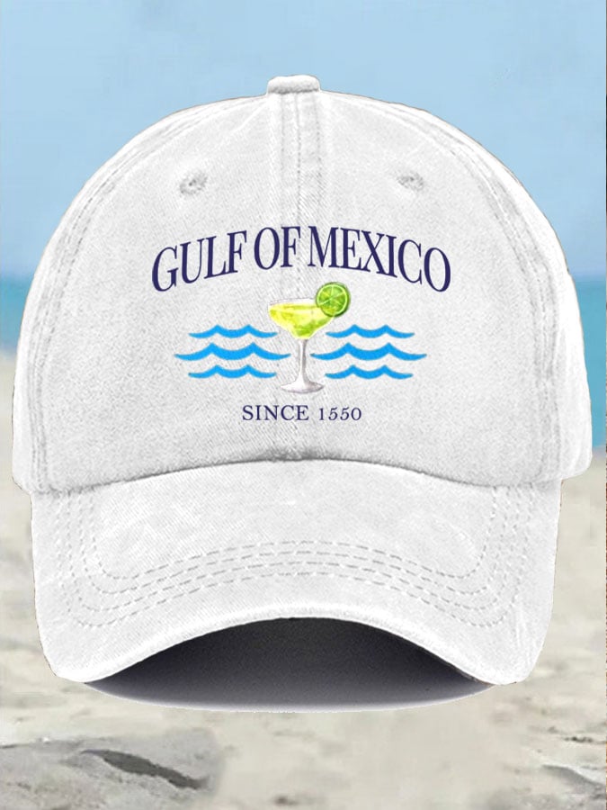 Unisex Gulf Of Mexico Print Hat
