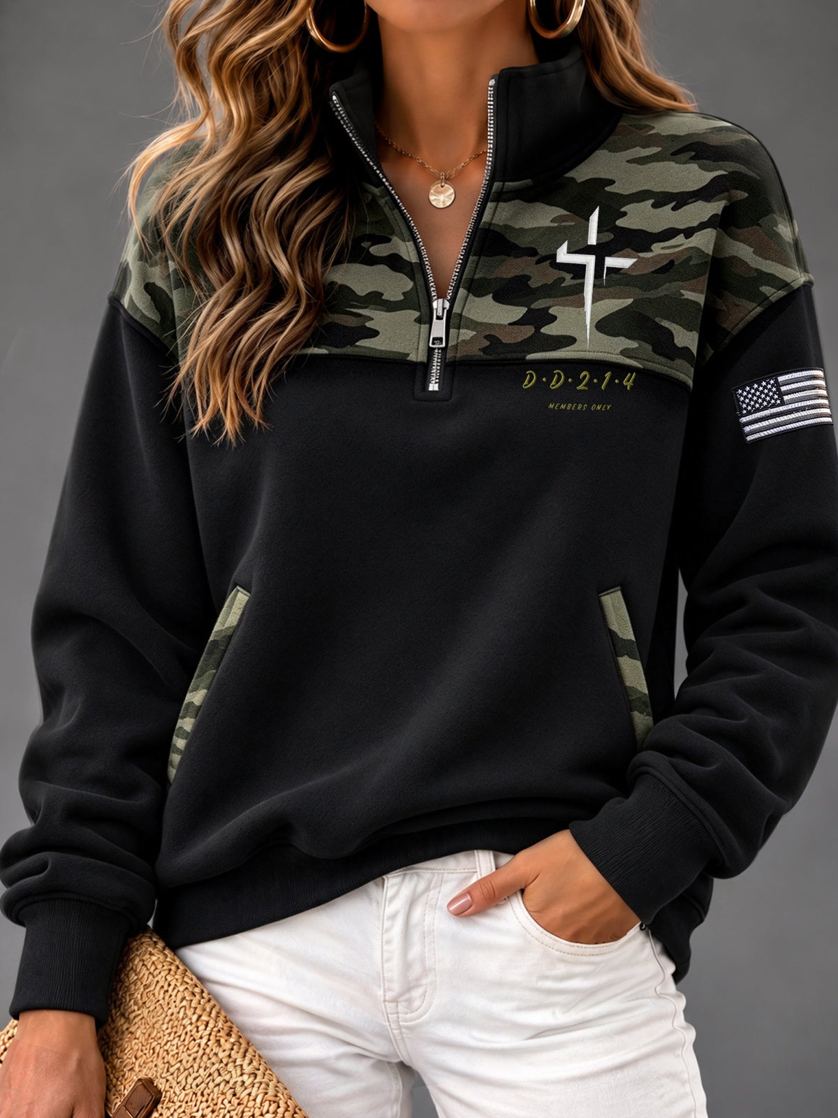 Women's Winter "Faith" Zip-Up Hoodie