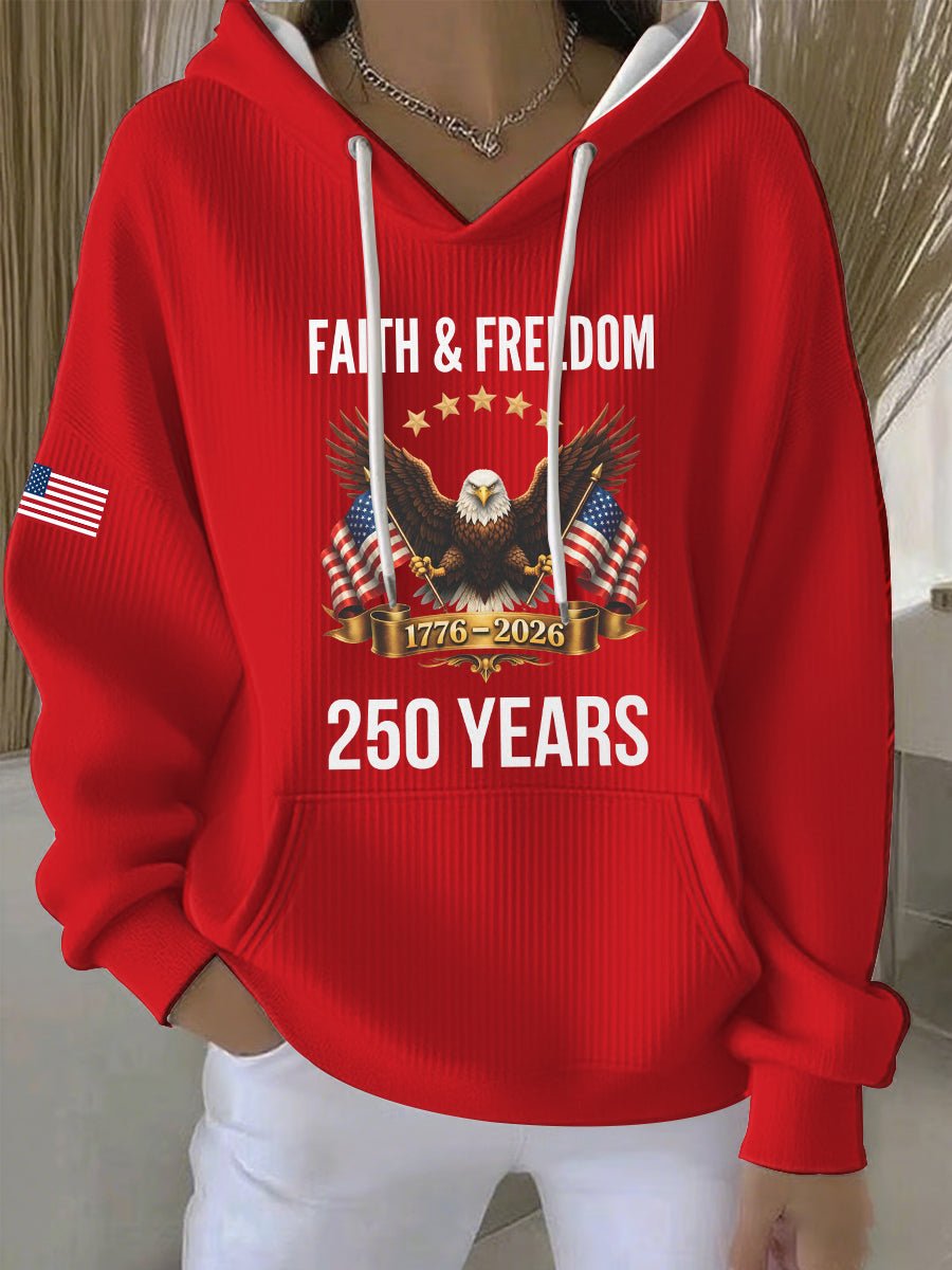 Women's 250th Anniversary Print Casual Sweatshirt