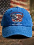 Retro Rededicate 250 One Nation Under God Print Baseball Cap