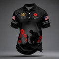Memorial Day Art Print Men's Polo Shirt