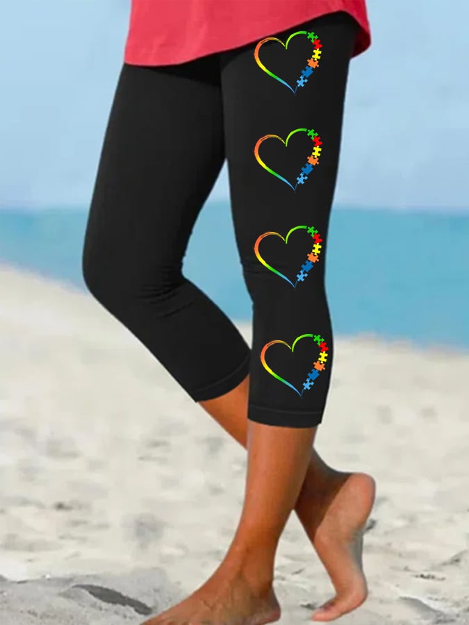 Women's Neurodiversity Is Beautiful Autism Awareness Print Leggings