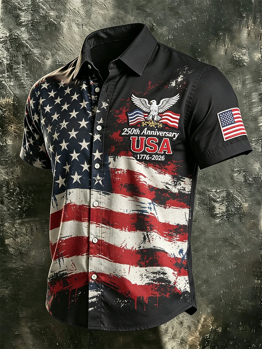 Men's U.S. 250th Anniversary Short-Sleeve Shirt