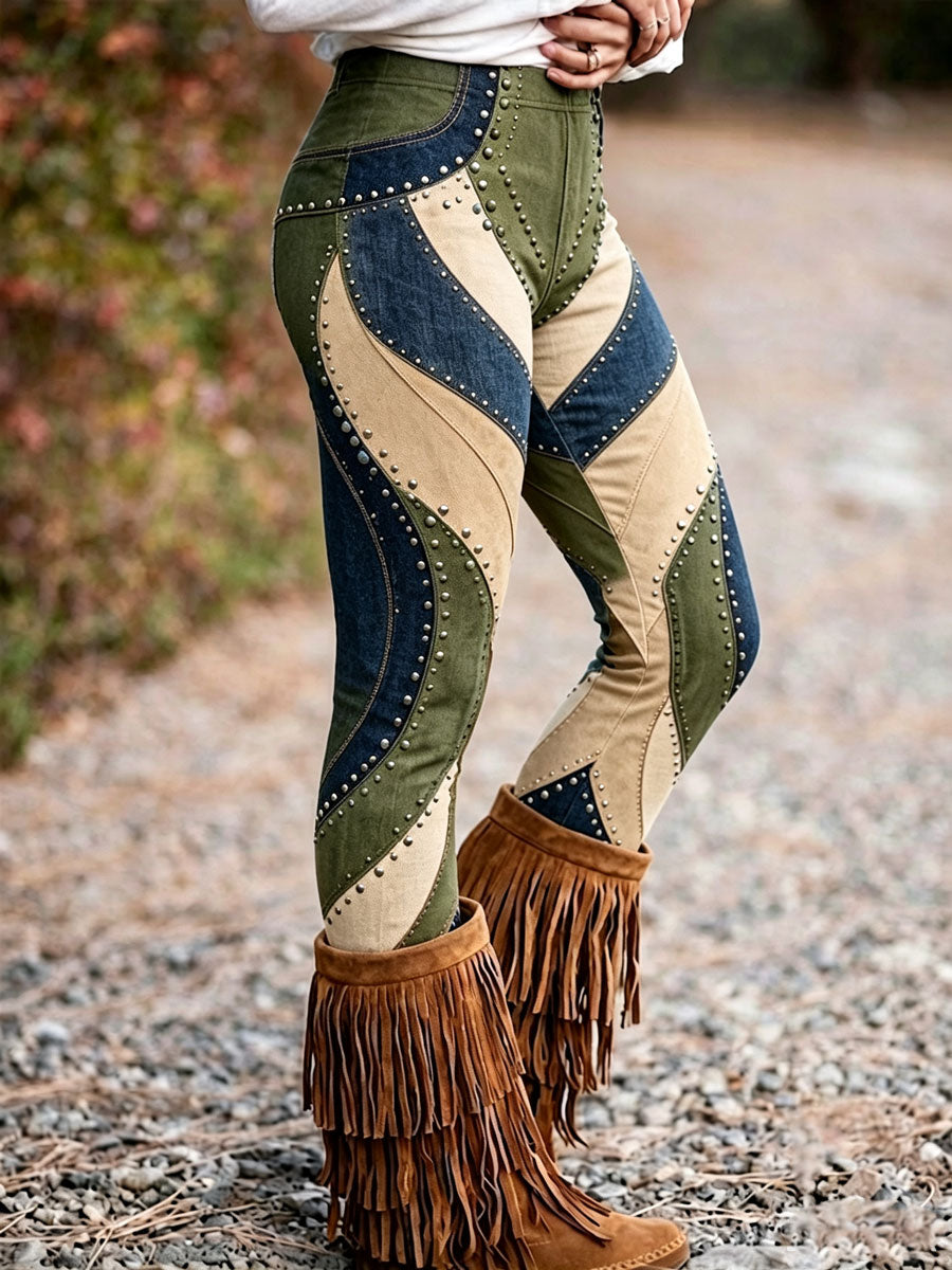 Women'S Western Style Print Leggings