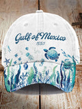 Unisex Gulf Of Mexico Print Hat