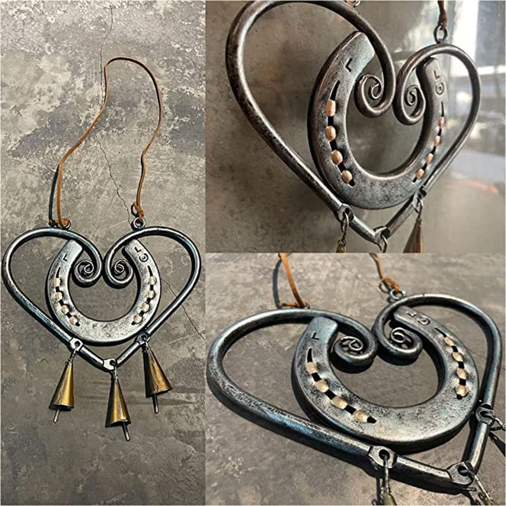 The Horseshoe Heart Wind Chime ❤🐎