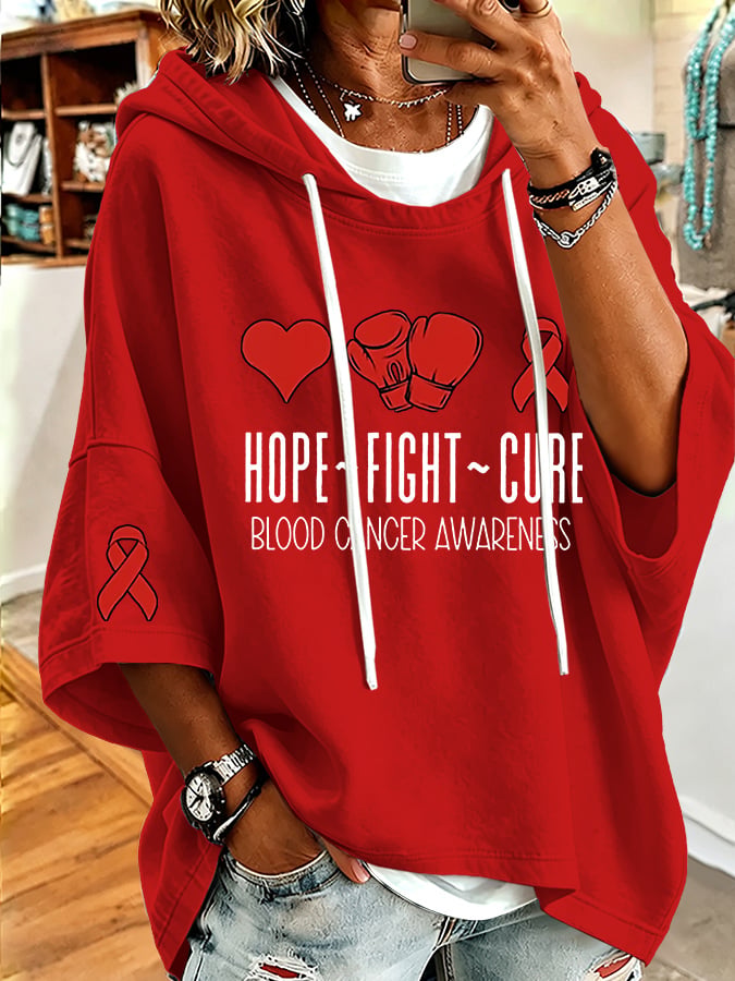 Women's Casual Printed Loose Sweatshirt