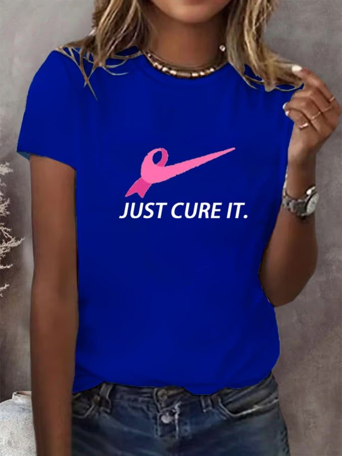 Women's JUST CURE IT Print T-Shirt