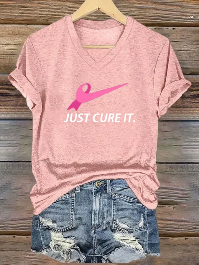 Women's  JUST CURE IT Print T-Shirt