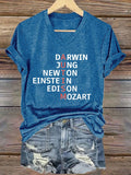 Women's Autism Awareness Print T-Shirt
