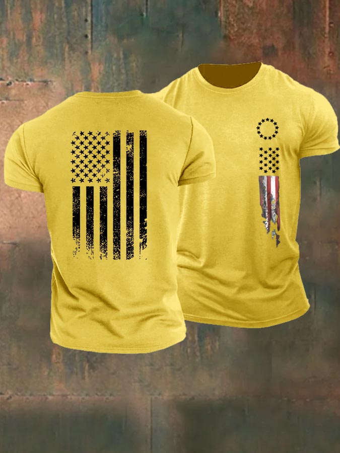 250th Anniversary Pattern 100% Cotton T-Shirt