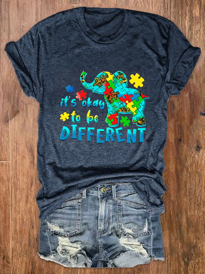 Women's It's Ok To Be Different Short Sleeve T-Shirt
