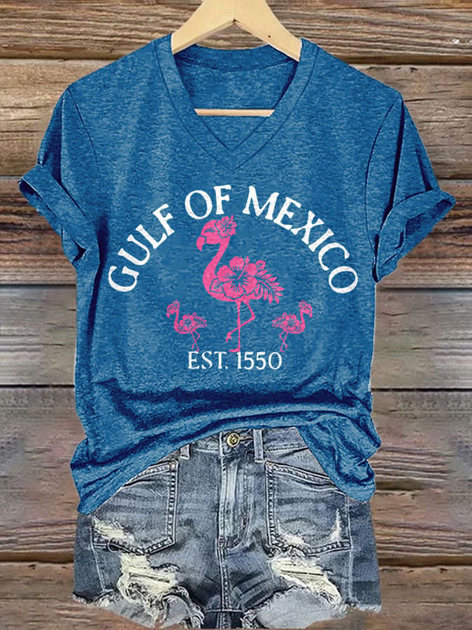Women's Gulf Of Mexico Printed T-Shirt