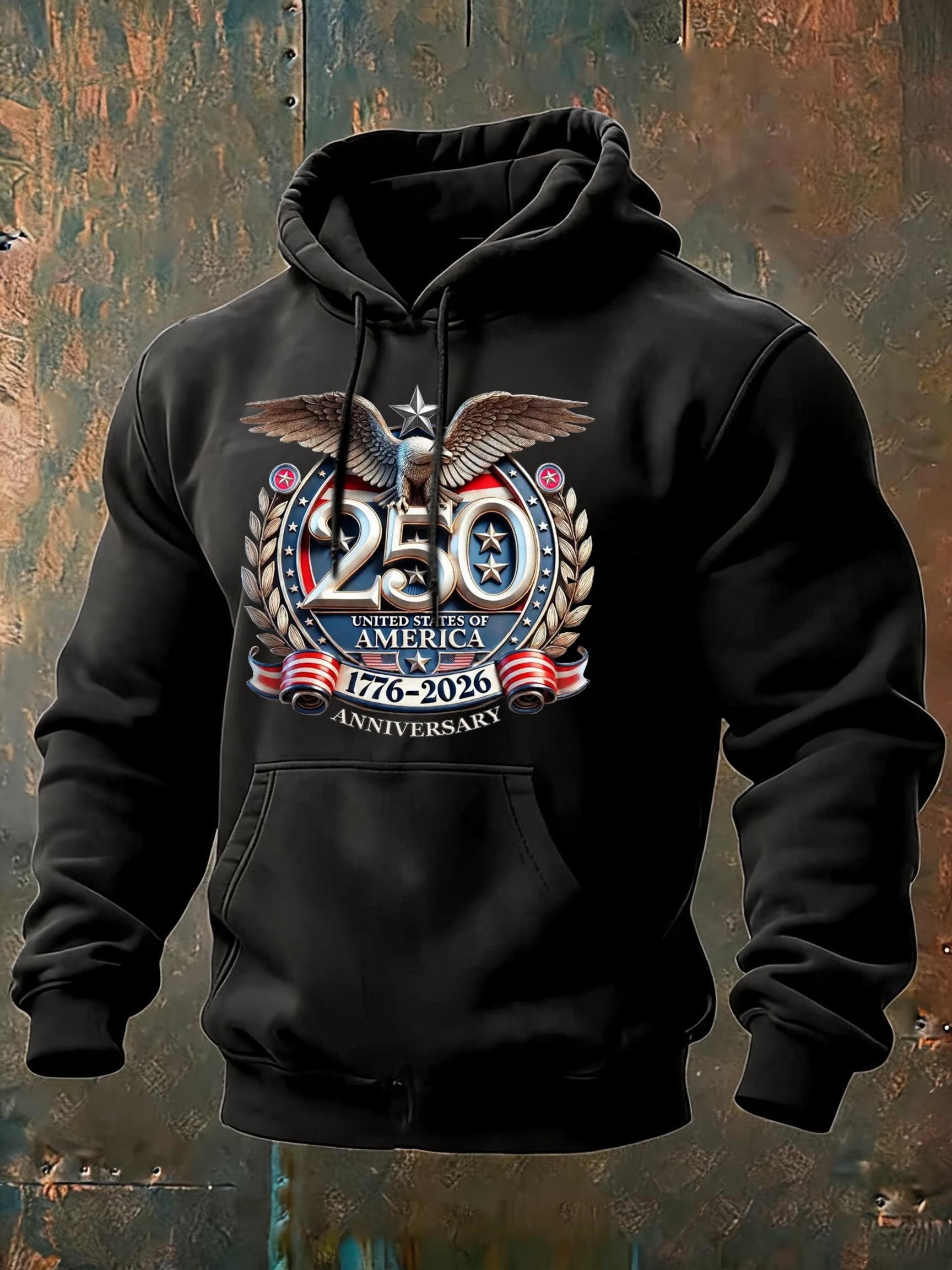America 250th Anniversary Classic Cotton Hoodie