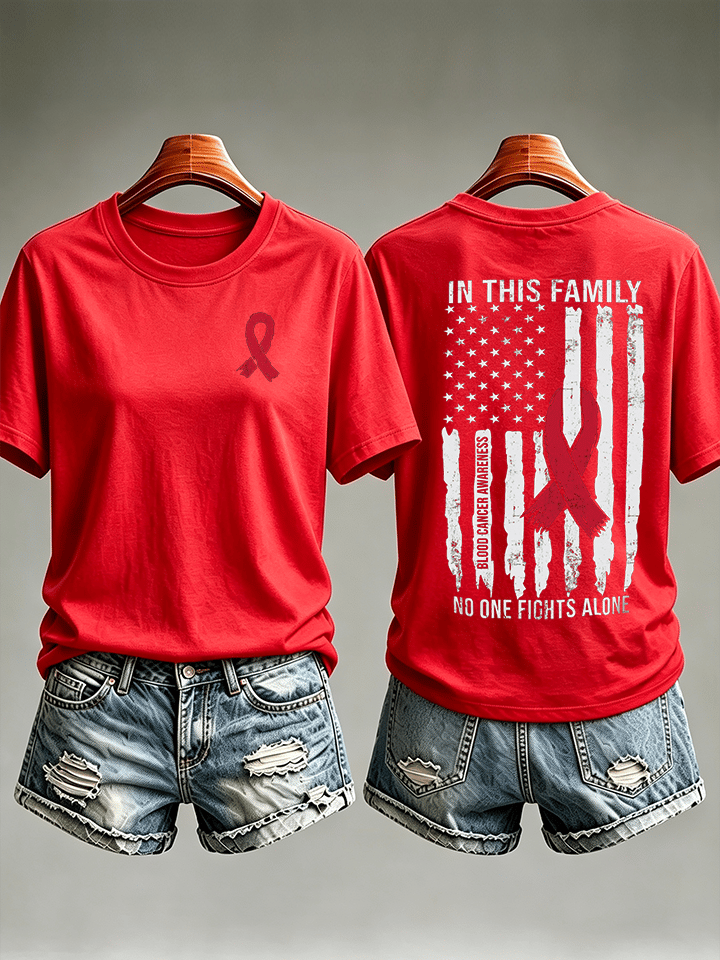Women's Blood Cancer Awareness Shirt