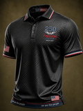 Men's USA 1776-2026 Printed Polo Shirt
